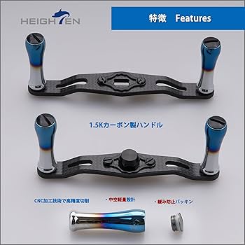 IXA　カーボンハンドル 85mm ブルー IXA カーボンハンドル 85mm ブルー 2025年最新】Yahoo